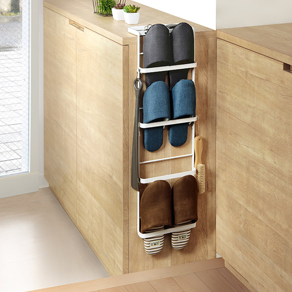 dショッピング |tower スリッパラック スリム 引っ掛け式 （ タワー
