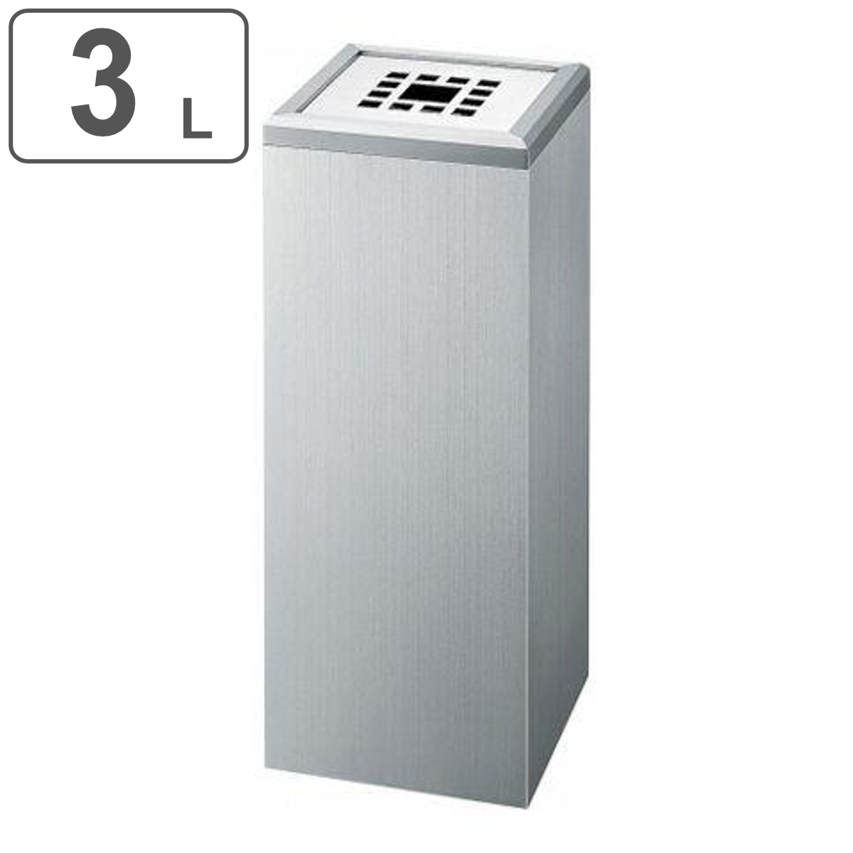 灰皿スタンド 屋内用 3L 業務用 スモーキング NKF-250 ステンレス