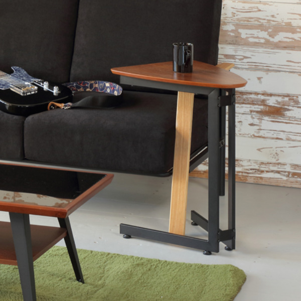 dショッピング |サイドテーブル 高さ62cm DELTA デルタ 木製 天然木