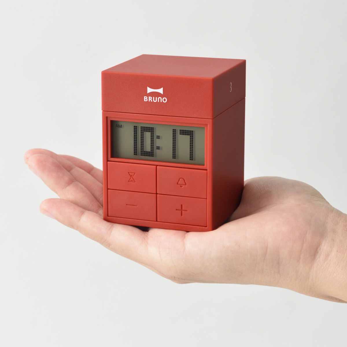 dショッピング |特価 BRUNO デジタル時計 キューブタイマークロック