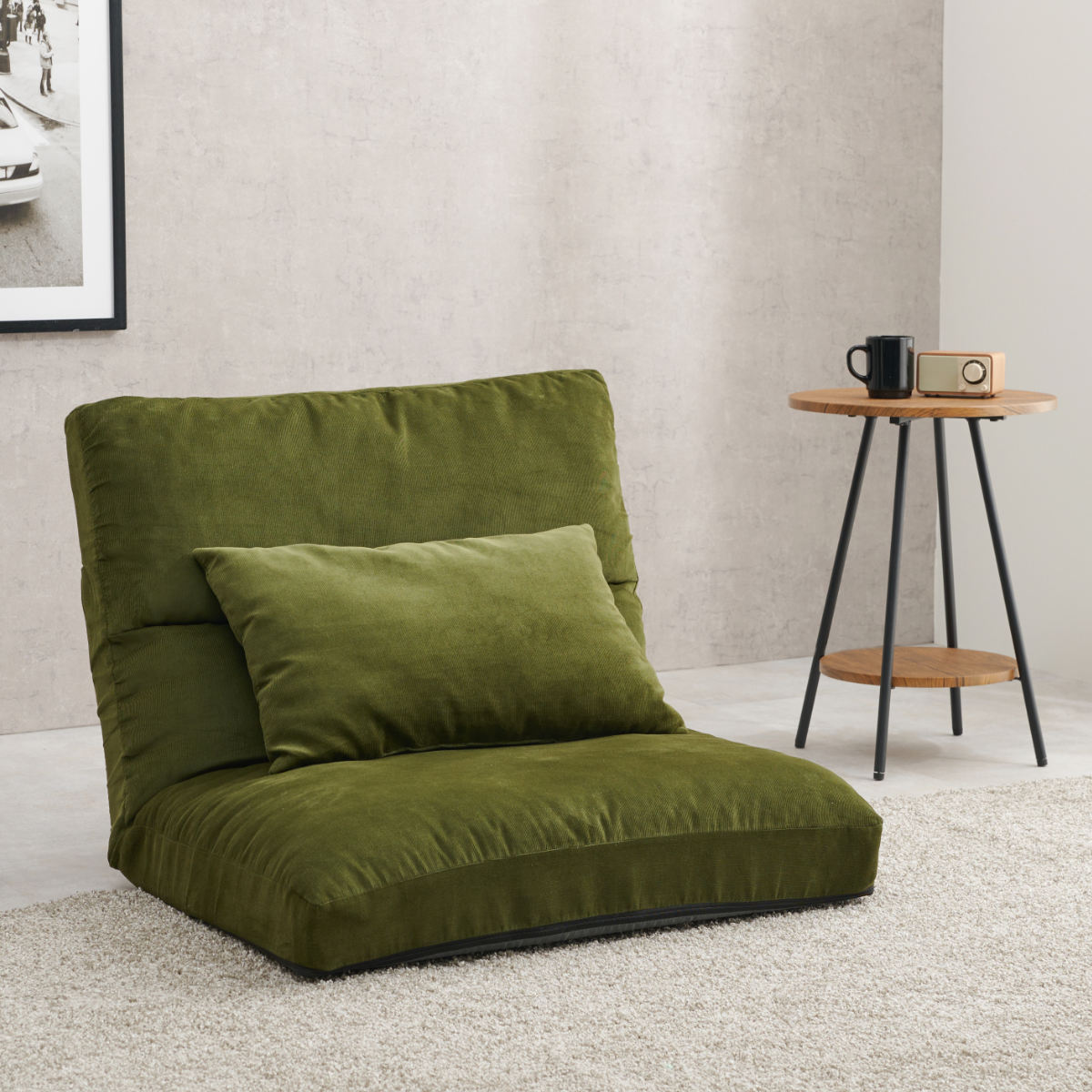 dショッピング |ソファ 幅75cm 7段階 リクライニング （ 一人掛け