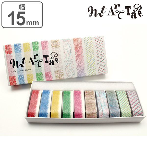 dショッピング |マスキングテープ マステ mt art tape 水彩絵の具 15mm