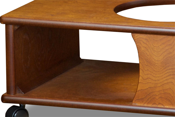 dショッピング |ポットワゴン お座敷ワゴン 2段 木製 幅39cm （ ポット