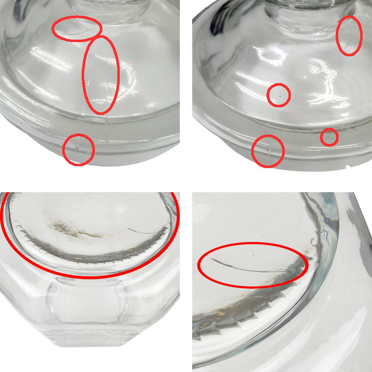 保存容器 2.3L アンティーククッキージャー ガラス – ハウジー