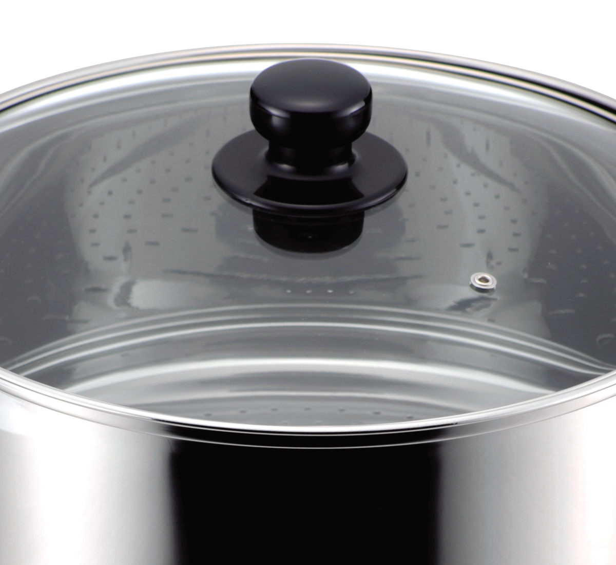 dショッピング |2段蒸し器 30cm IH対応 だんらん 目皿付き ガラス蓋