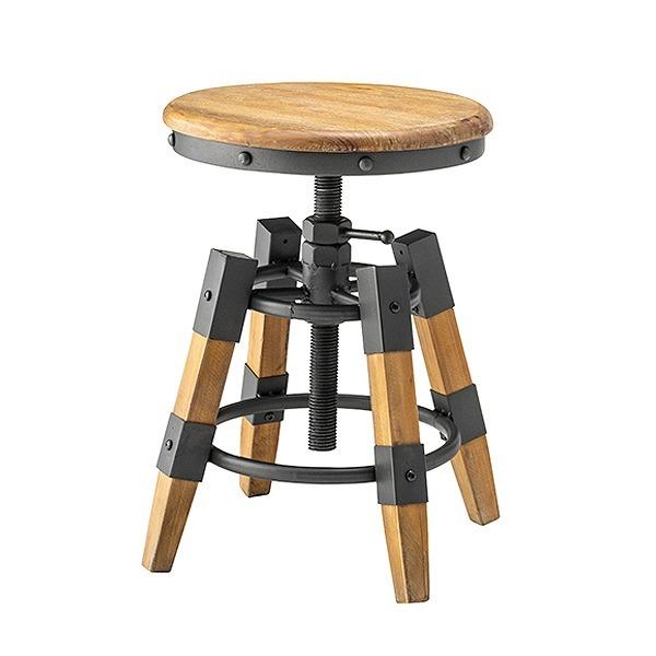 dショッピング |スツール 2脚セット 高さ58.5cm 高さ調整 昇降機能