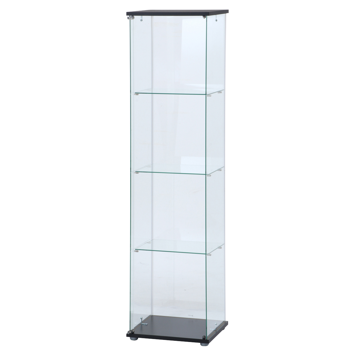 dショッピング |コレクションケース 4段 幅42.5cm 4面ガラス ショー