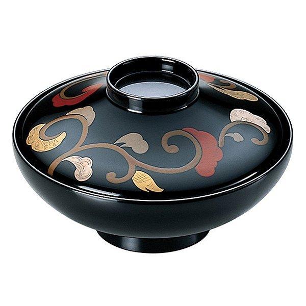 dショッピング |煮物椀 木製 平富士 色唐草 本漆塗 手書き 蒔絵 吸物椀