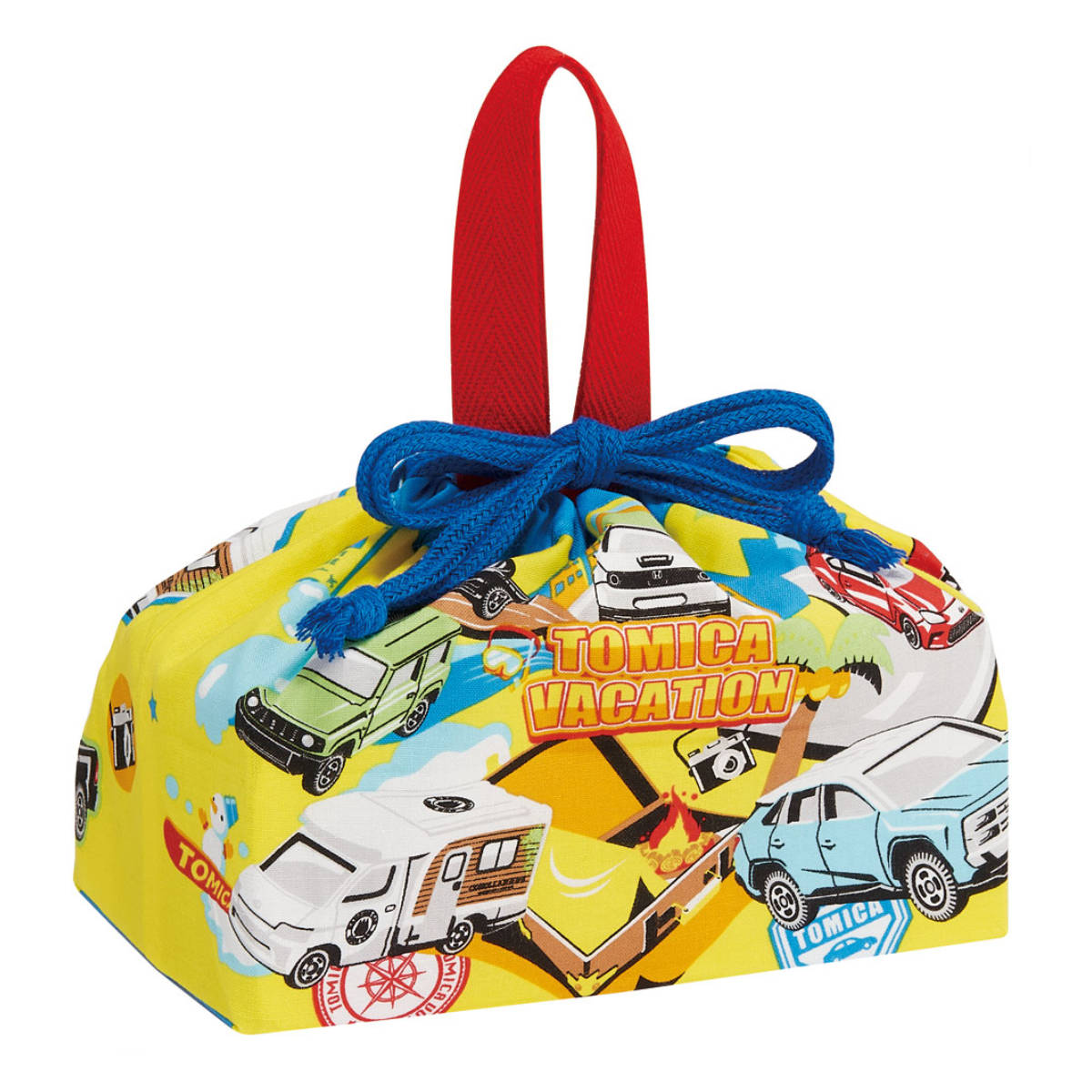 巾着 ランチ巾着 トミカ24 （ トミカ クルマ 車 くるま お弁当袋 給食