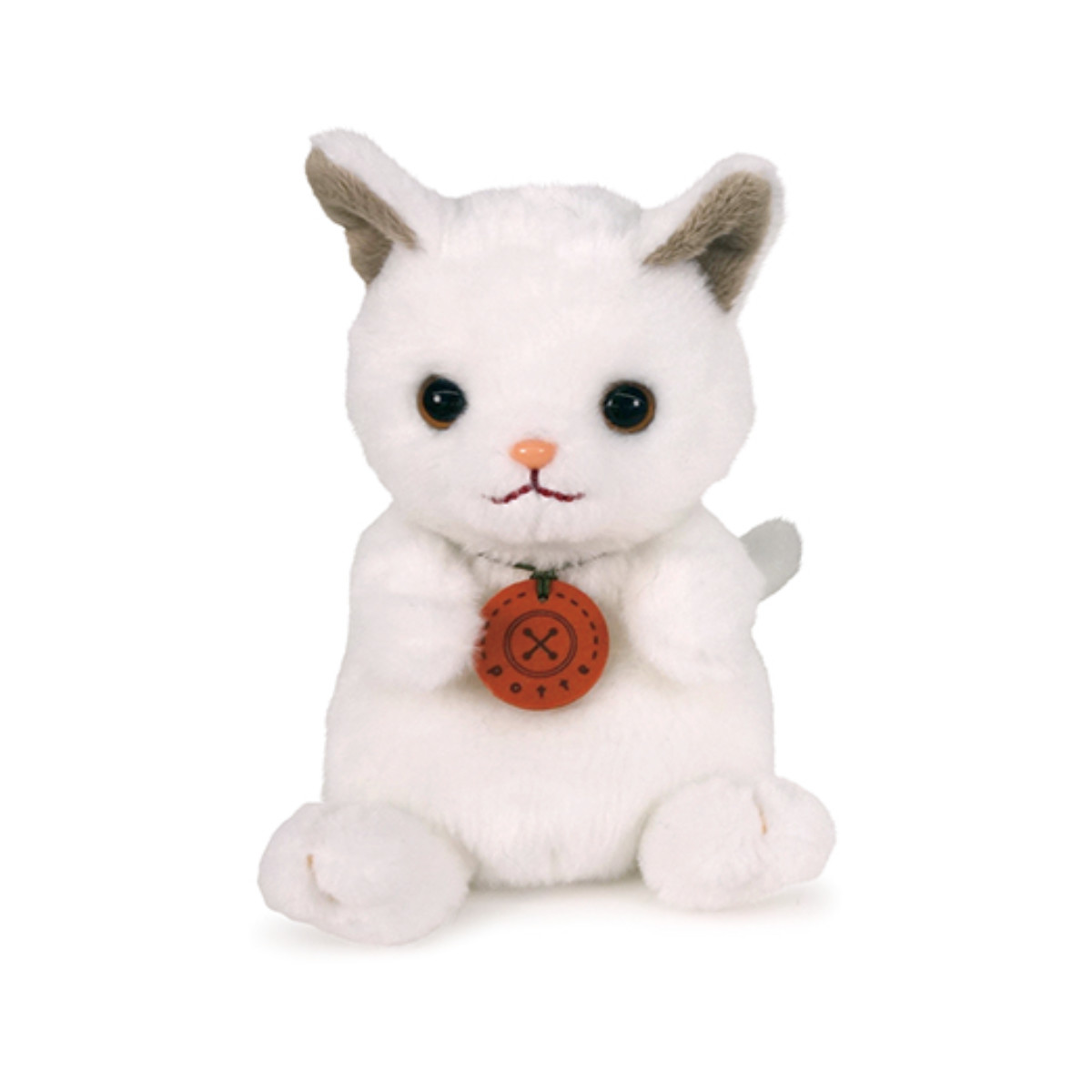 ぬいぐるみ potte 白猫 猫 （ ヌイグルミ ねこ ネコ 動物 雑貨