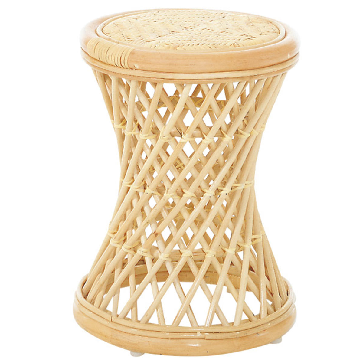 dショッピング |ラタンスツール 丸型 籐製 螺旋組み 座面高44cm （ 籐