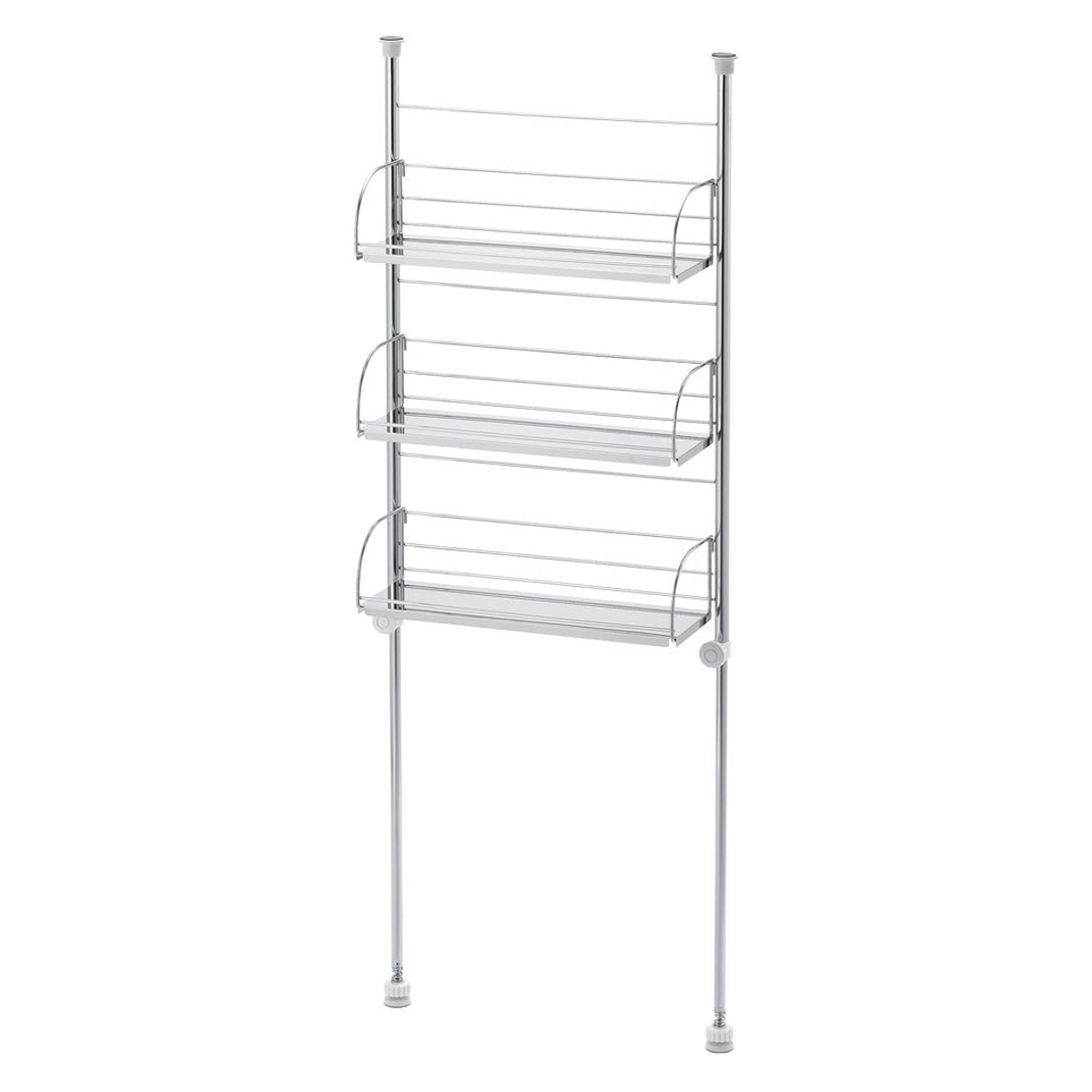 dショッピング |調味料ラック 突っ張り スパイスラック 3段 幅40cm