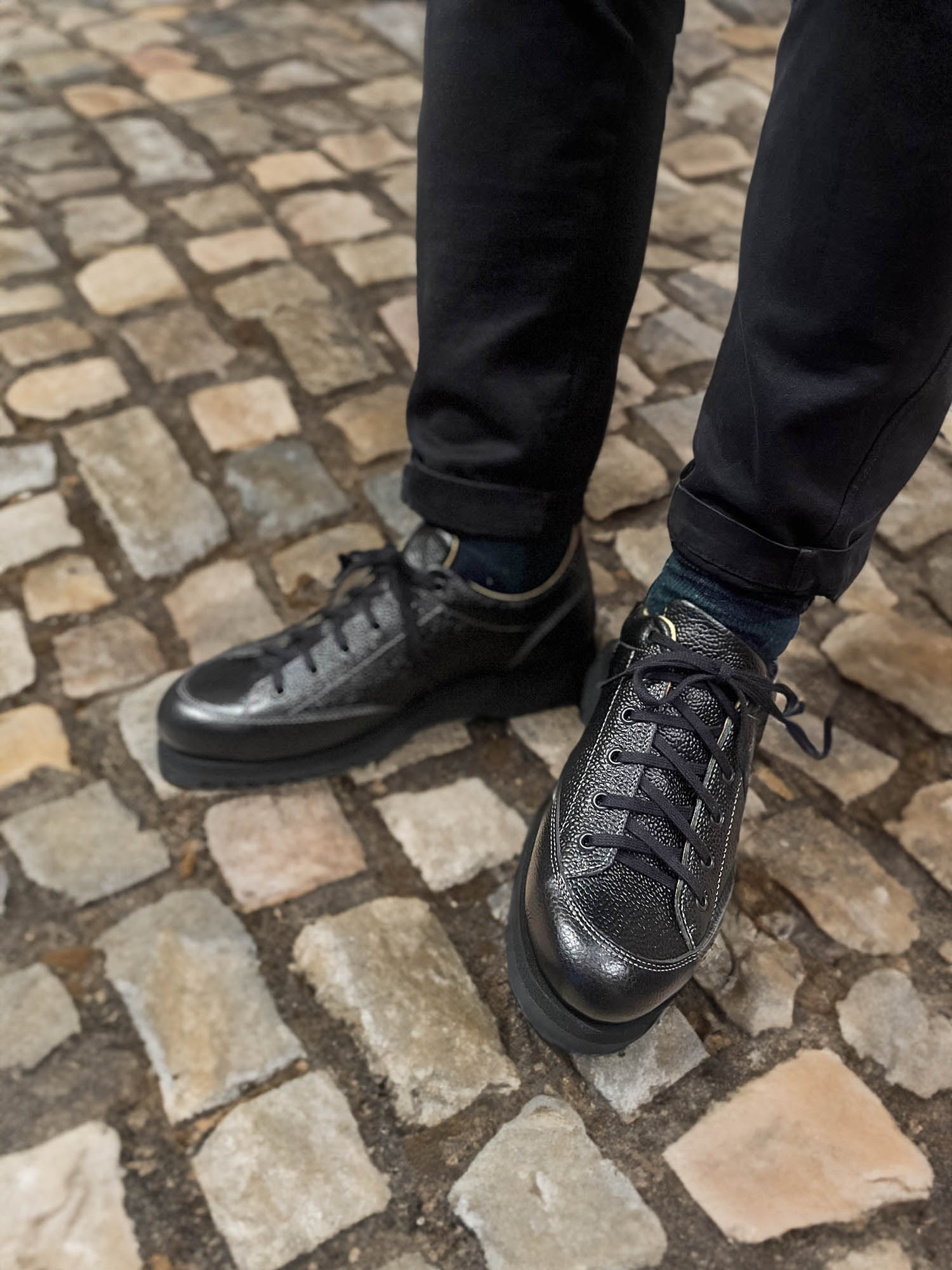 シボ側が粋な靴】パラブーツ 211434 SIERRA / SPORT NOIR