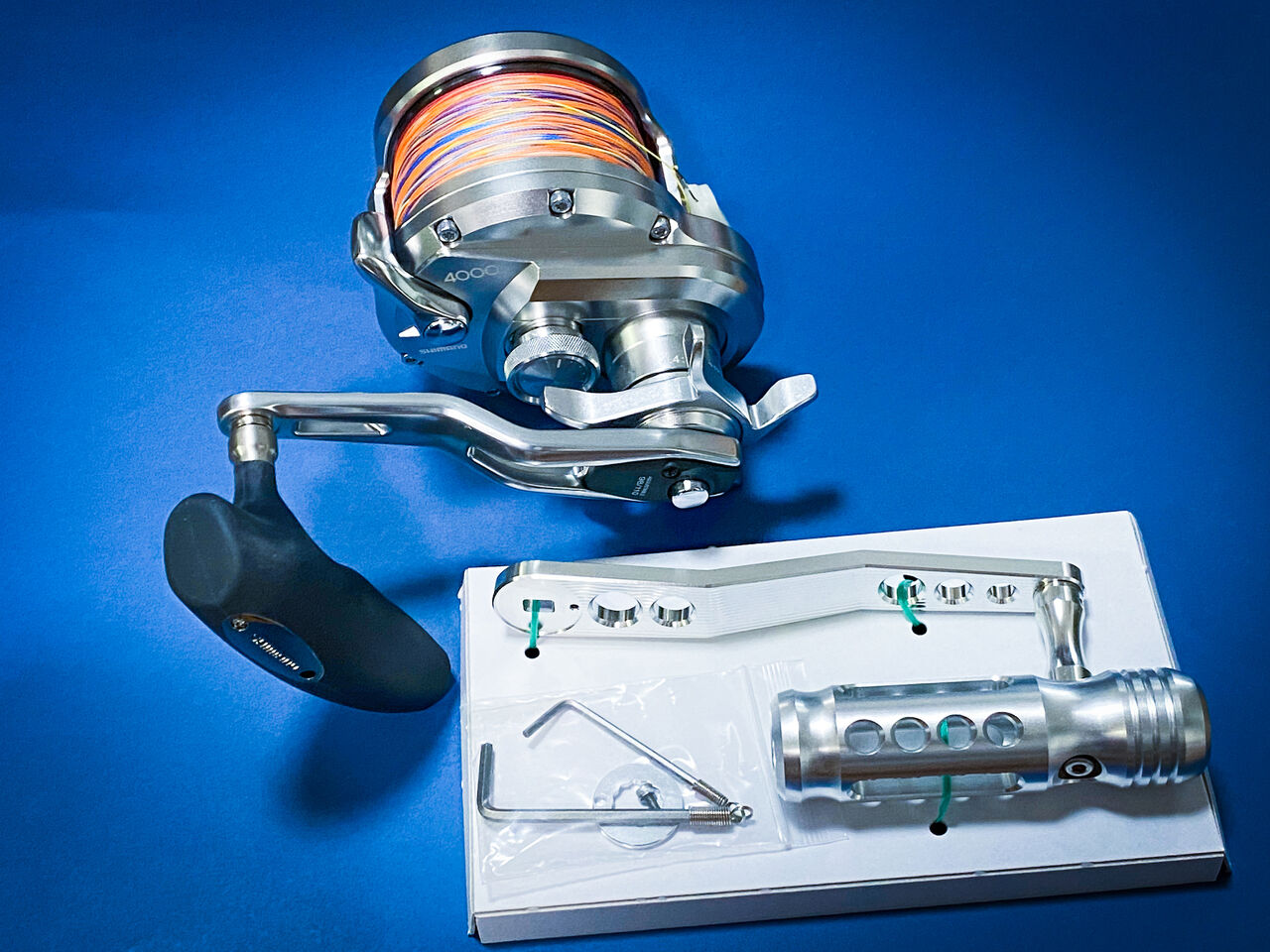 20オシアジガー4000 ハンドル交換 : つるつる宮古島