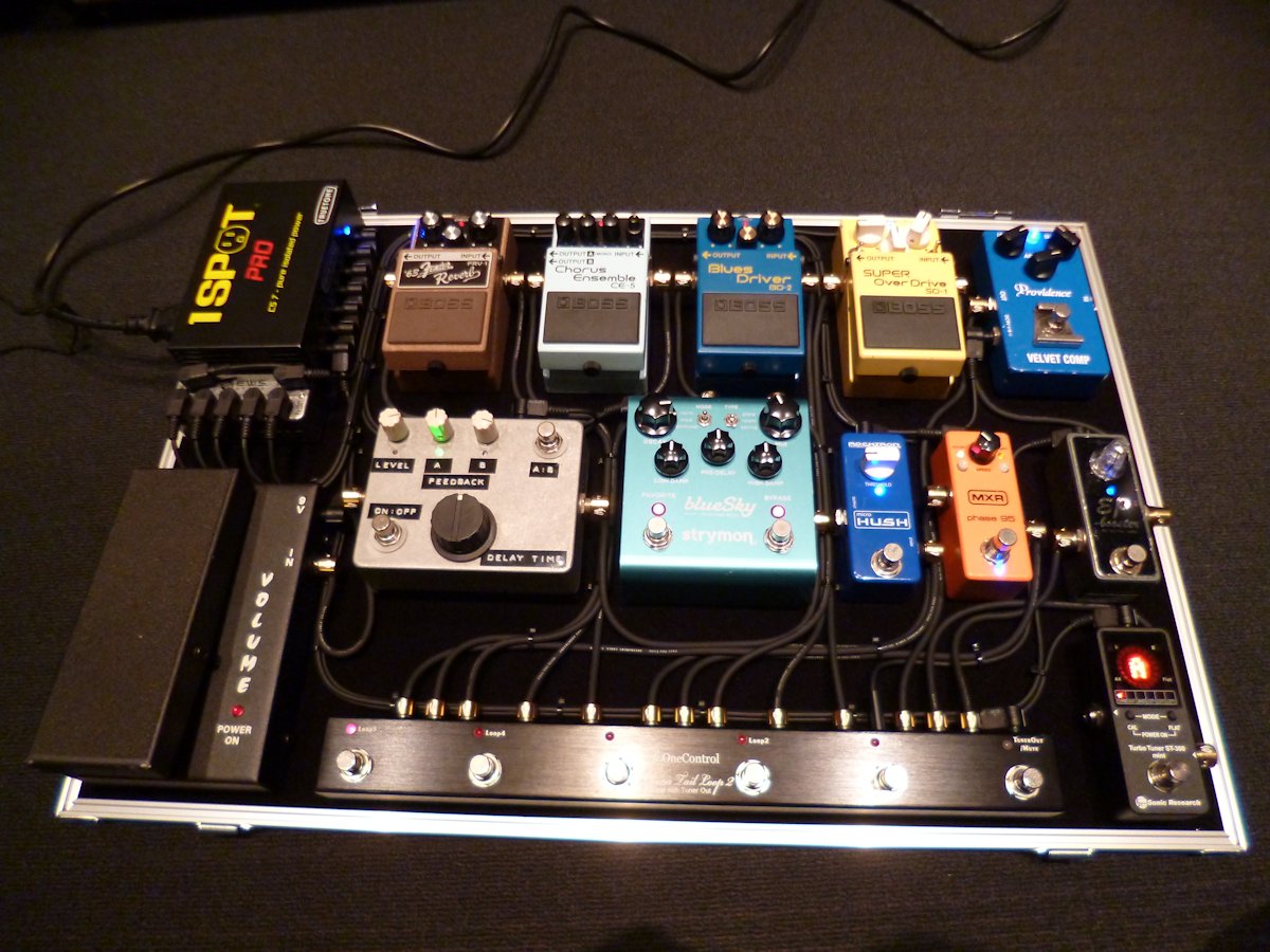 エフェクターボード制作200☆ : ドクターMusic 