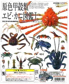 原色甲殻類エビ・カニ図鑑I」販売決定 : 食玩トピックス