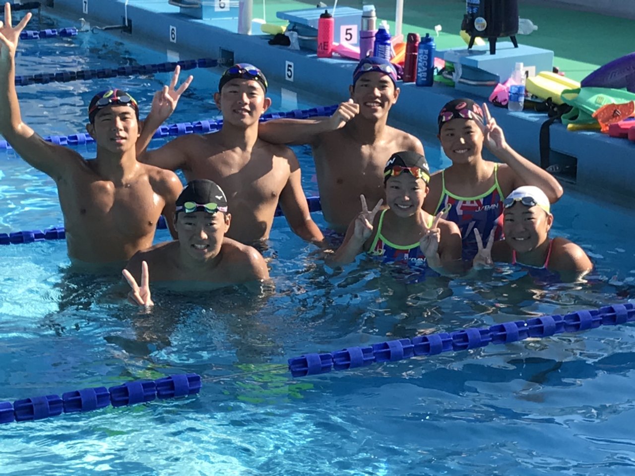 ジュニアパンパシフィック合宿 3日目 : TOBIUO JAPAN Journal