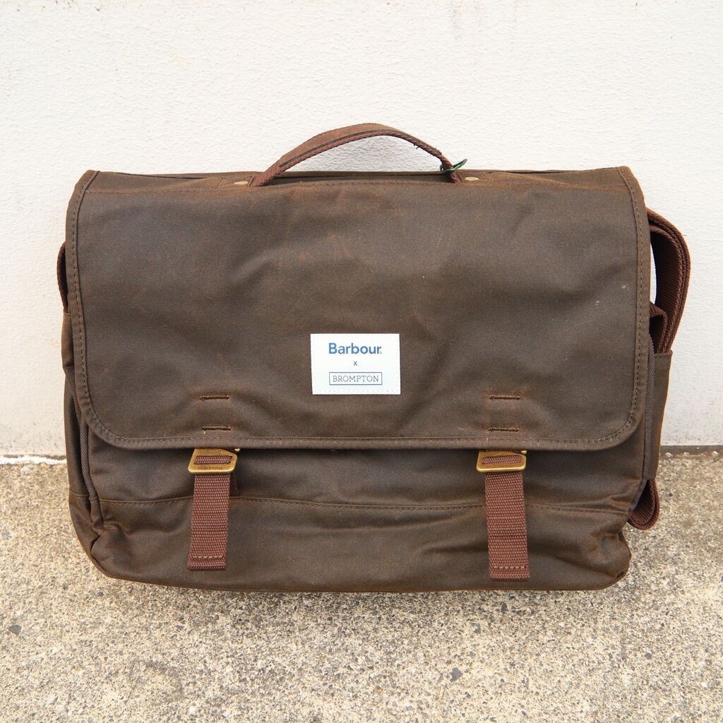 Barbour x Brompton] Wax City Bag 12L 入荷しています : wadacycle news