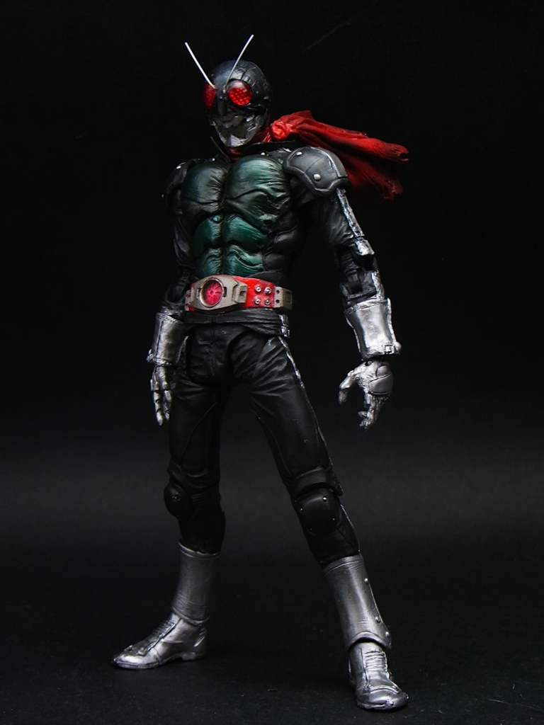リペイント改造】 仮面ライダー新1号 : きんけつほびーらいふ。