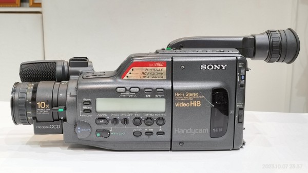 1991/平成3/SONY/CCD-V800/Handycam/ハンディカム/8ミリビデオ/RC