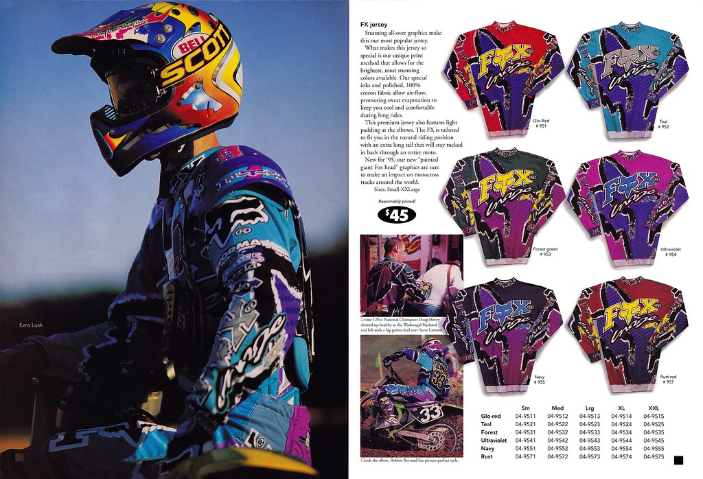1995 Fox Racing FX Jersey | Tony Blazier | Flickr
