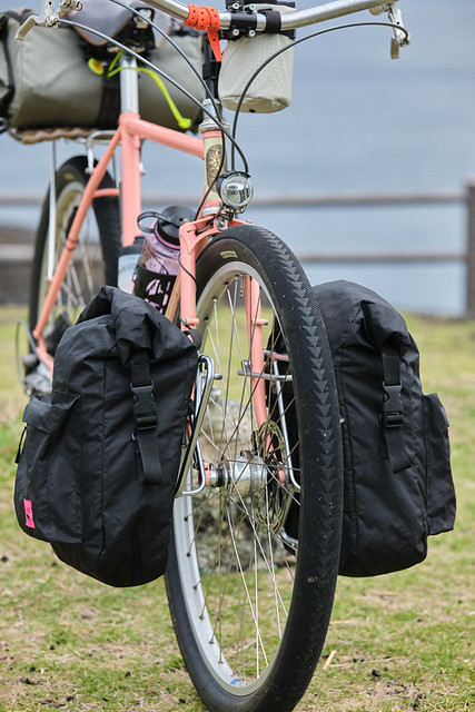 FAIRWEATHER 車体装着バッグ ピンク FAIRWEATHER 車体装着バッグ