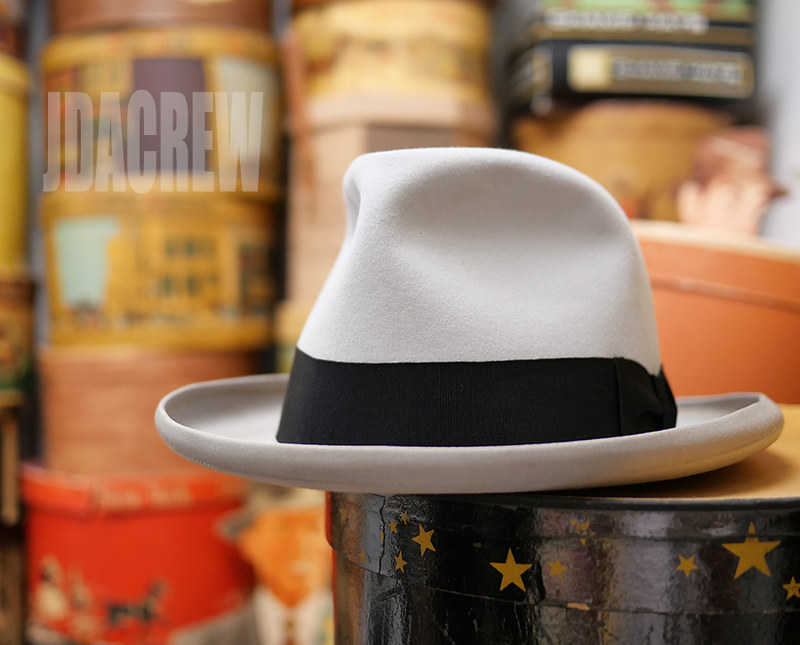 DOBBS ドブス グレー ビンテージハット JDACREW