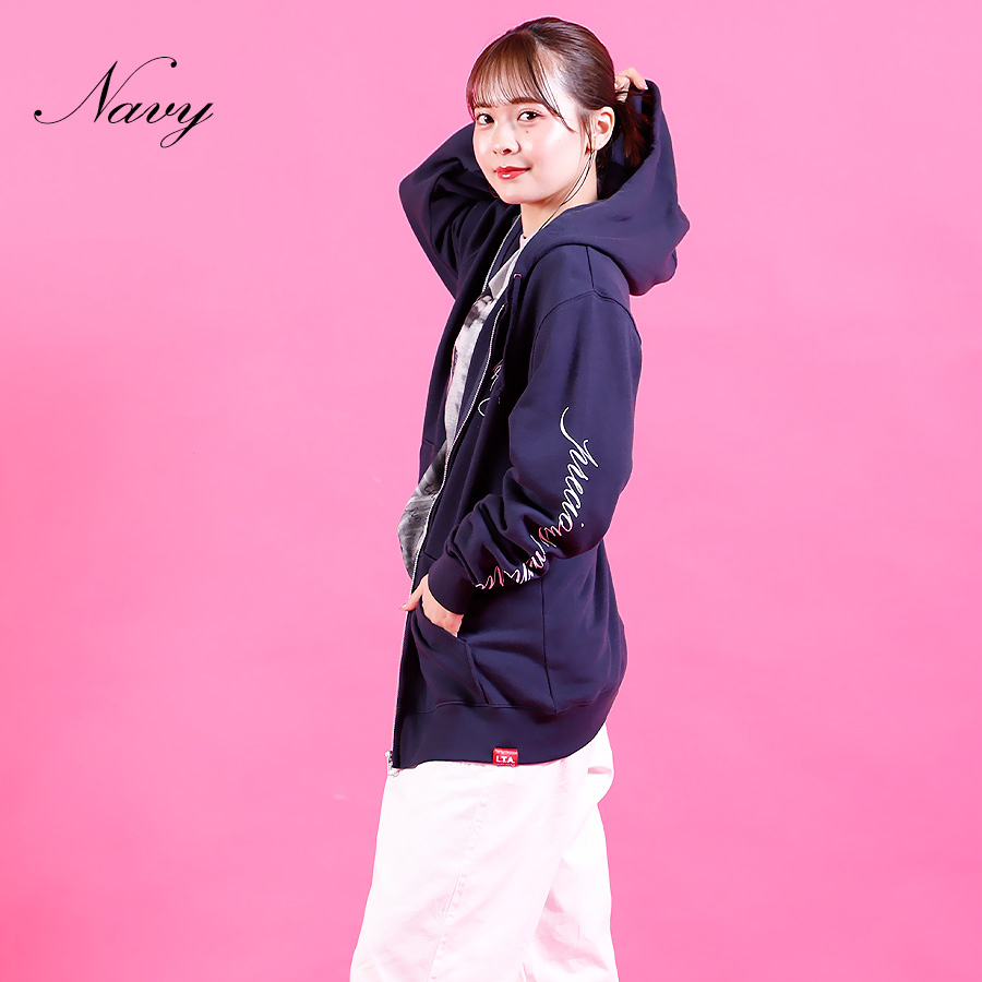 受注期間限定！湯本亜美コラボ企画！コラボZIPパーカー◇湯本亜美