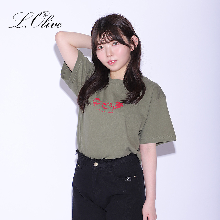 受注期間限定！長月あおいコラボ企画！コラボ半袖Tシャツ◇長月あおい