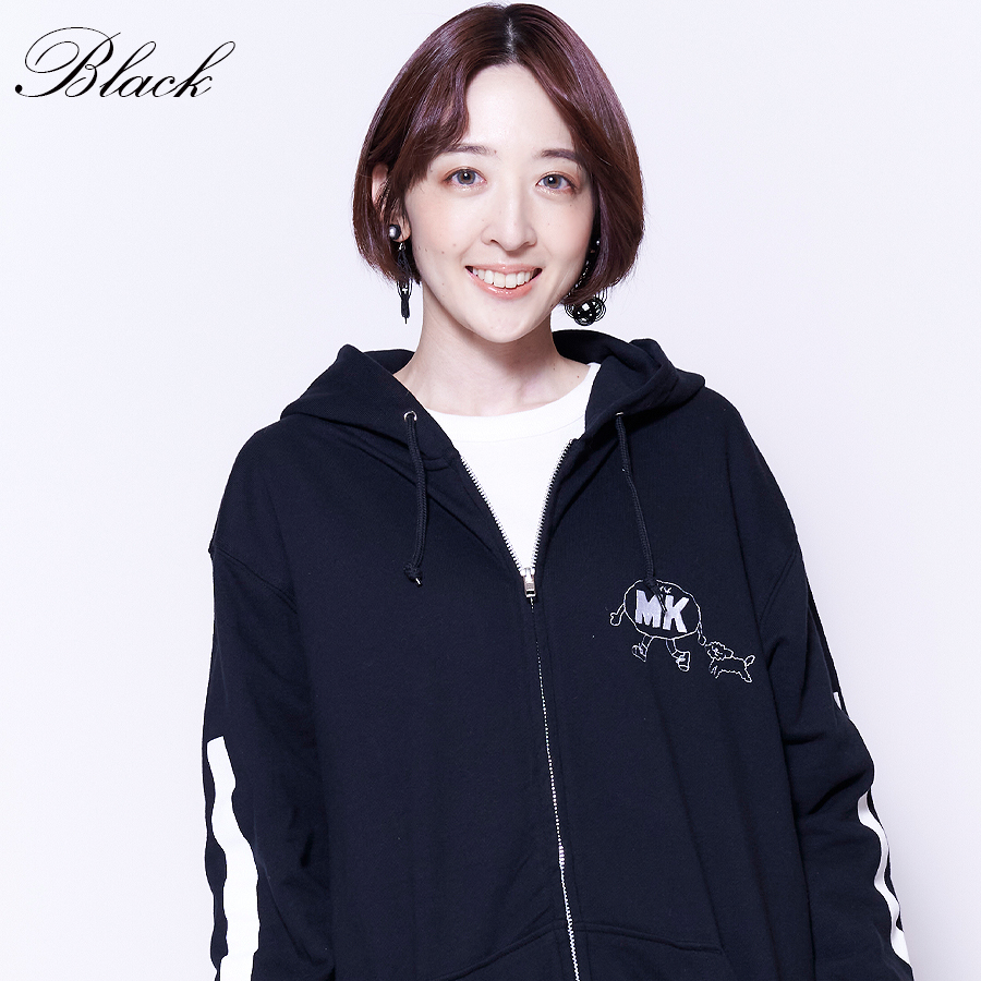 受注期間限定！嘉山未紗コラボ企画第三弾！コラボZIPパーカー◇嘉山未紗