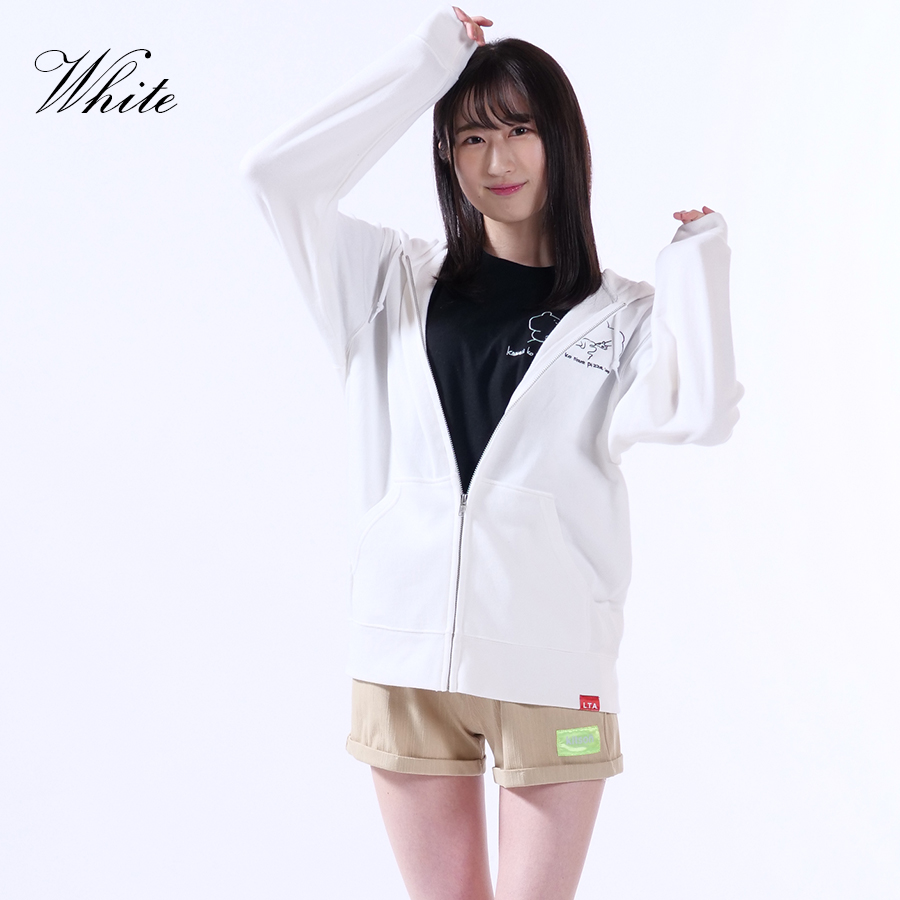 受注期間限定！涼本あきほコラボ企画！コラボZIPパーカー◇涼本あきほ