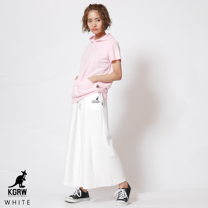 KANGOL REWARDレディースパイルクロップドガウチョパンツ◇ レディース