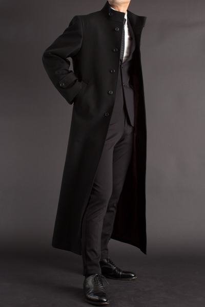 スタンドカラーコート オープンタイプ 135 【ロングコート・マント販売