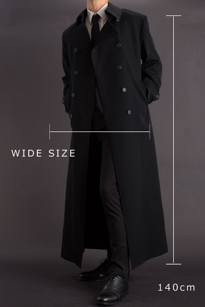 長い着丈のコート140cm｜ナポレオンコートビッグサイズ 【 通販 | 販売