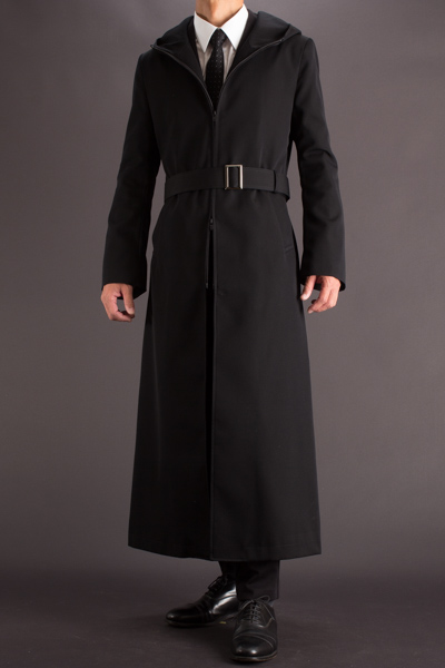 フード付きロングコート｜着丈135cm 【 通販 | 販売 | ロングコートの