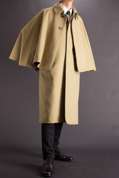 ベージュカラー とんびコート インバネスコート通販・店舗販売｜カラー