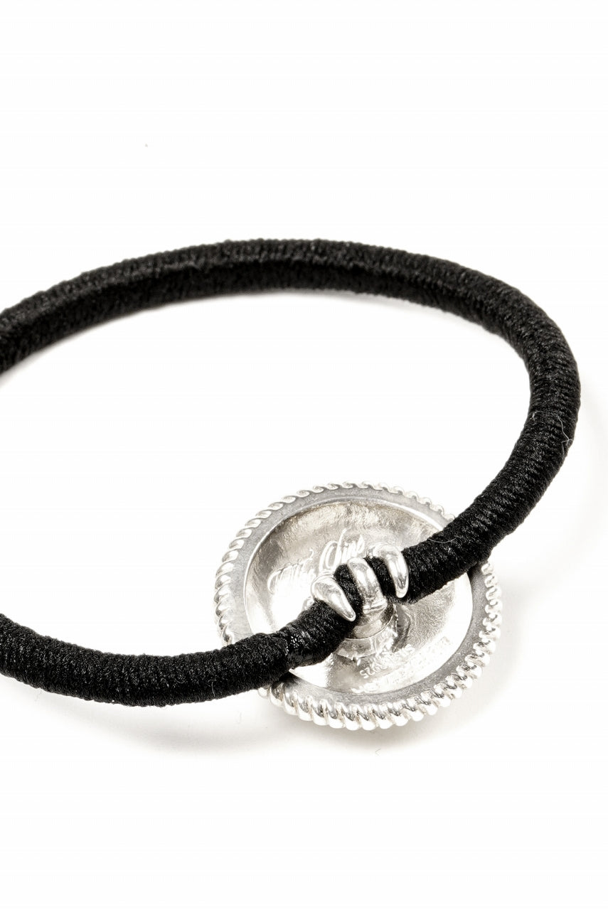BACKLASH THE LINE CONCHO SILVER 925 HAIR TIES BRACELET (SILVER) の