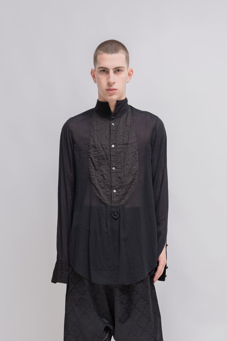 IF SIX WAS NINE - Silk blend Texas shirt with skull buttons – L'OBSCUR