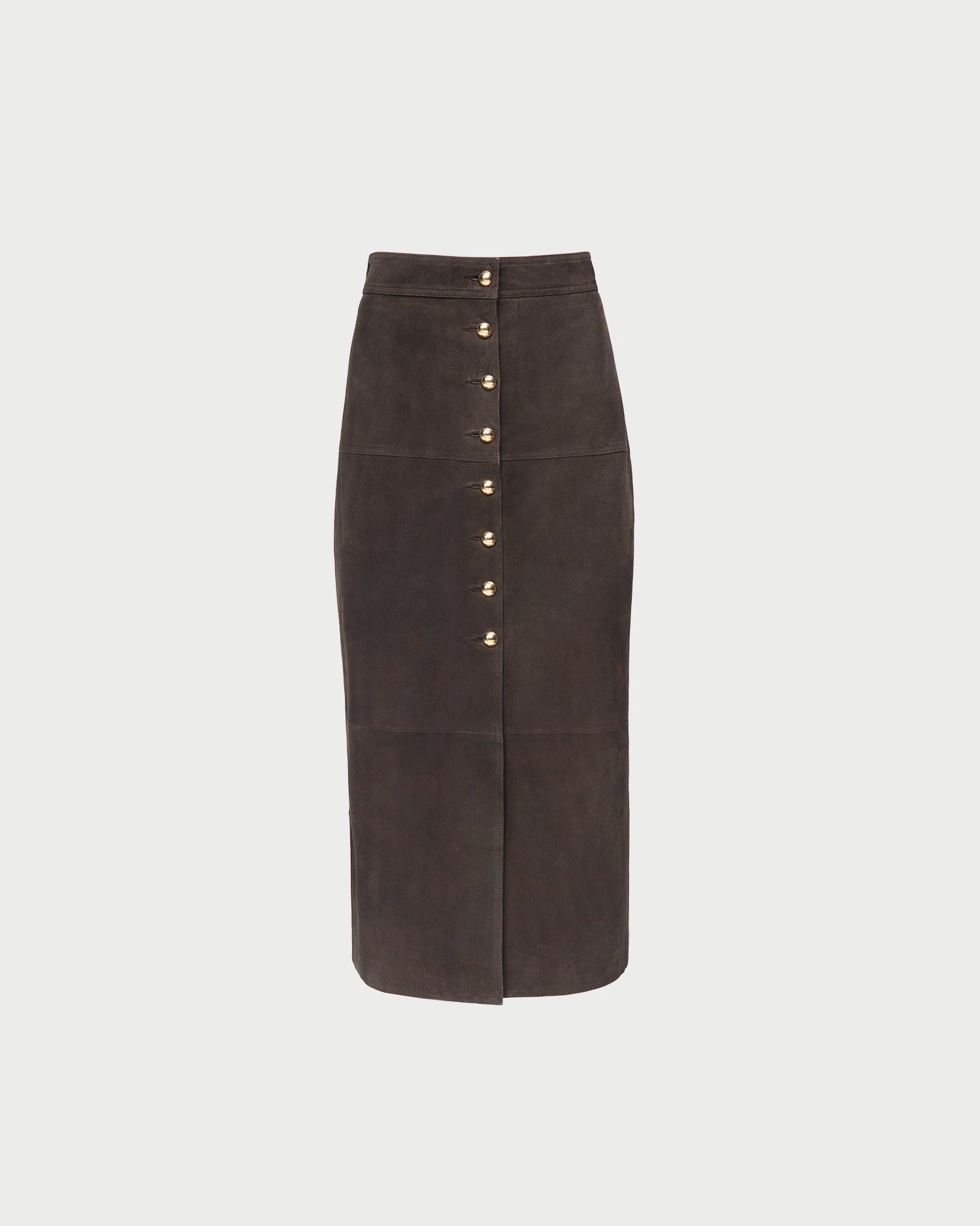 Tansy Espresso Suede Skirt | Skirts | Apparel