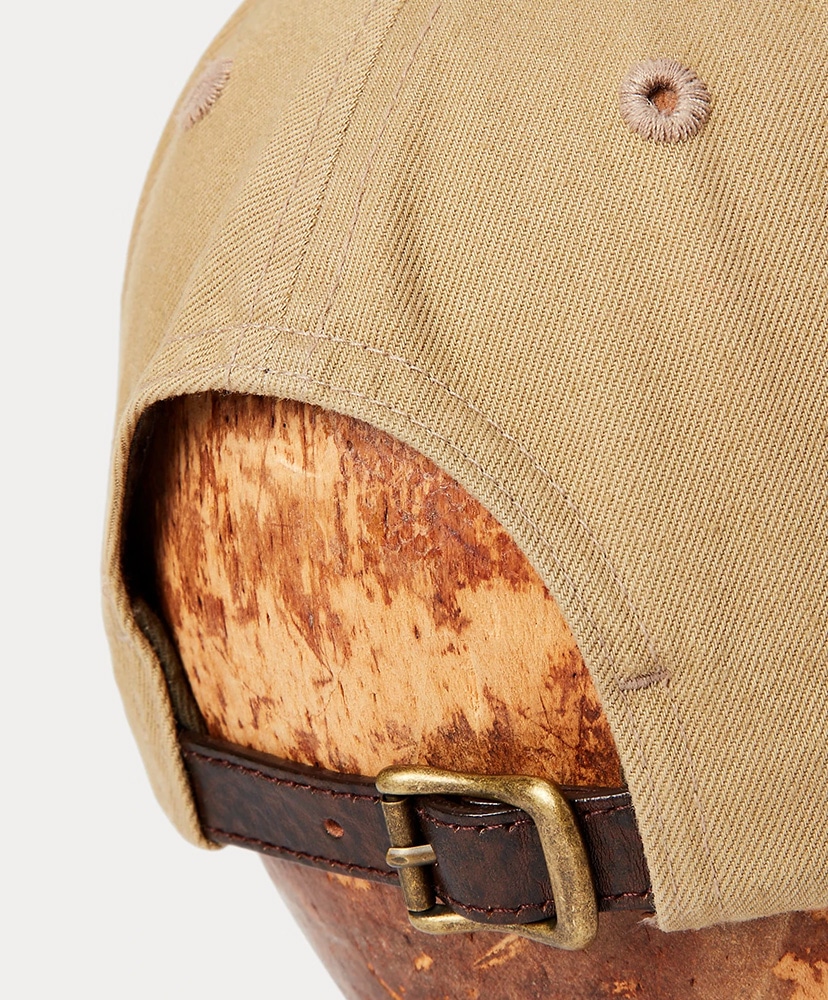 RRL Ranch ロゴ ツイル ボール キャップ(ONE カーキ): RRL