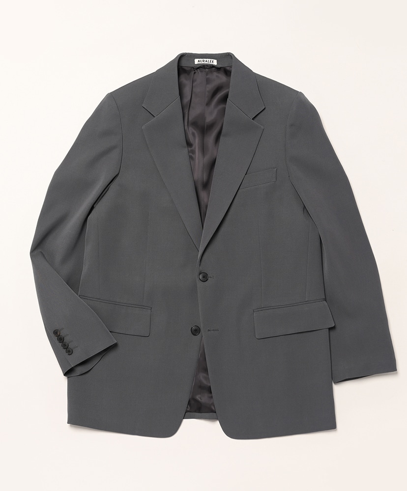 Light Wool Max Gabardine Jacket(3(MEN) Dark Gray/ダークグレー