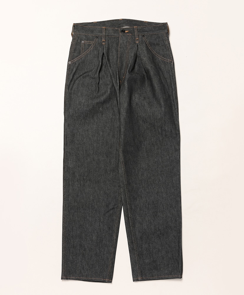P-035(0(MEN) Black Denim/ブラックデニム): Willow Pants