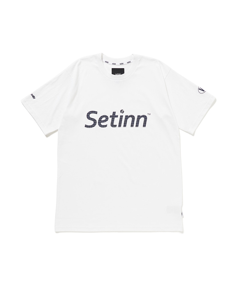 VANS Setinn Script Tee(L(MEN) Navy/ネイビー): Setinn