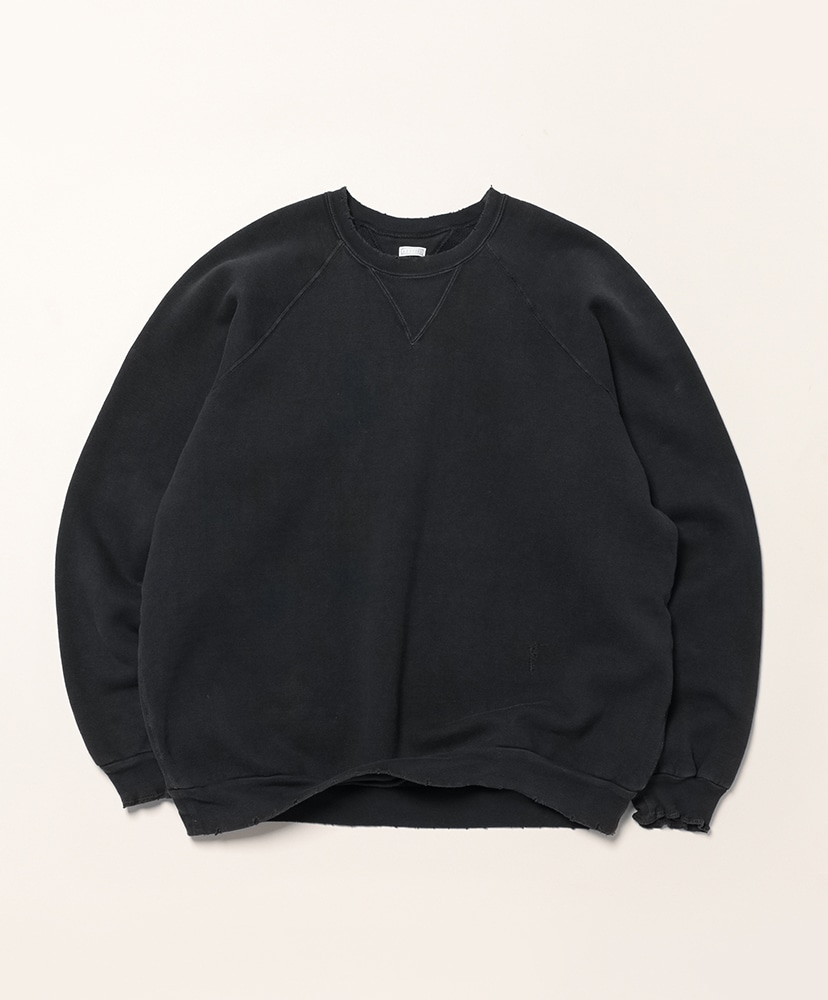 Vintage Double V Sweatshirt(2(MEN) Black/ブラック): A.PRESSE