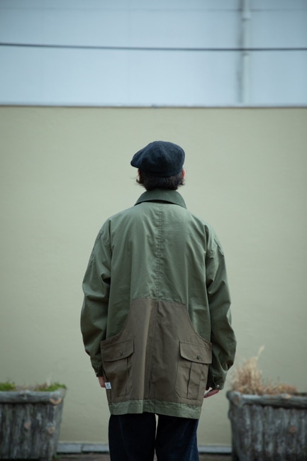 SASSFRAS[ササフラス] Botanical Scout Tube Coat - C/N Oxford