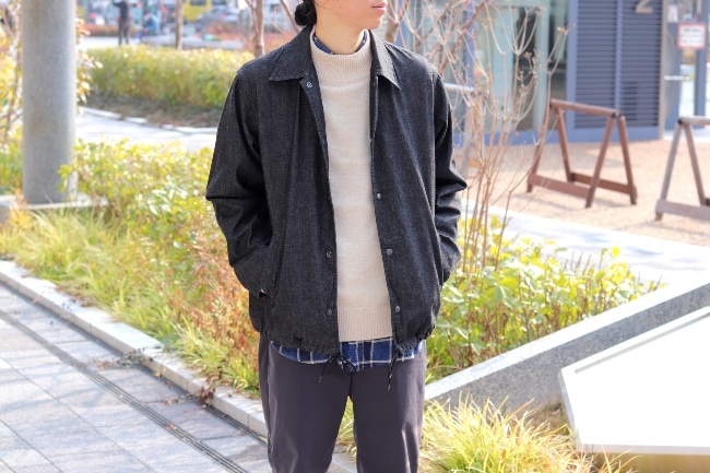 POST O'ALLS [ポストオーバーオールズ] Coach L For LOFTMAN-8oz Denim