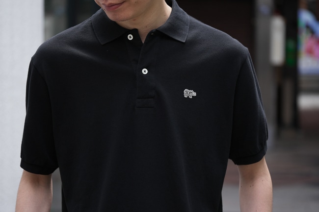 SCYE BASICS [ サイ ベーシックス ] COTTON PIQUE POLO SHIRT