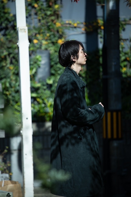 Bergfabel [ バーグファベル ] LEATHER OVERSIZE COAT