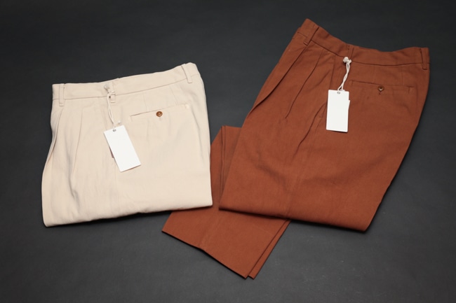 MAATEE&SONS 俺のCHINO-PAN 春夏 [薄BEIGE/REDDISH BROWN]