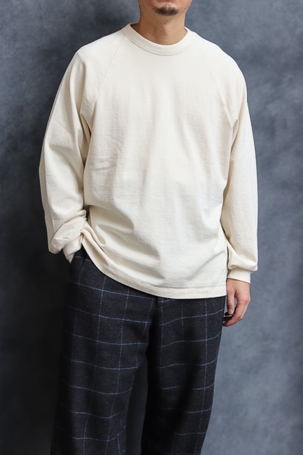 blurhms [Co/Silk Nep Harf-Zip & Raglan Tee]